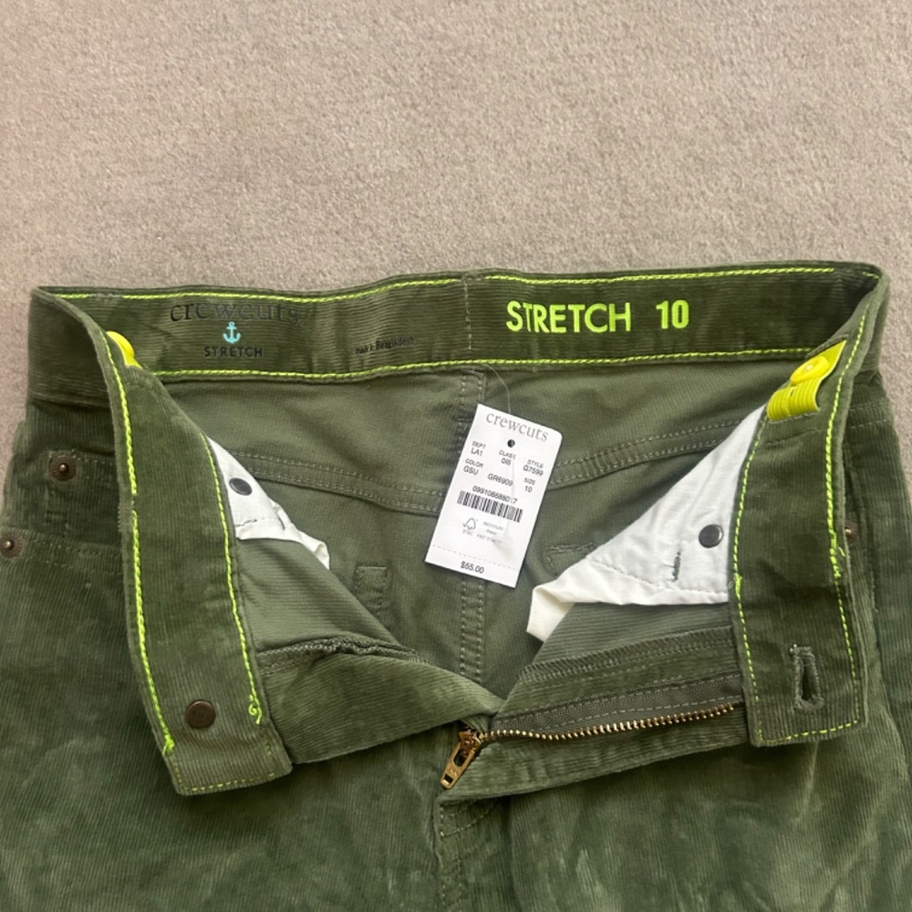 Corduroy straight leg pants - Picture 16 of 16